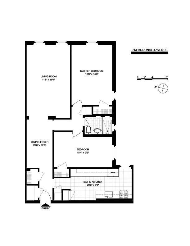 243 MCDONALD Avenue 1D