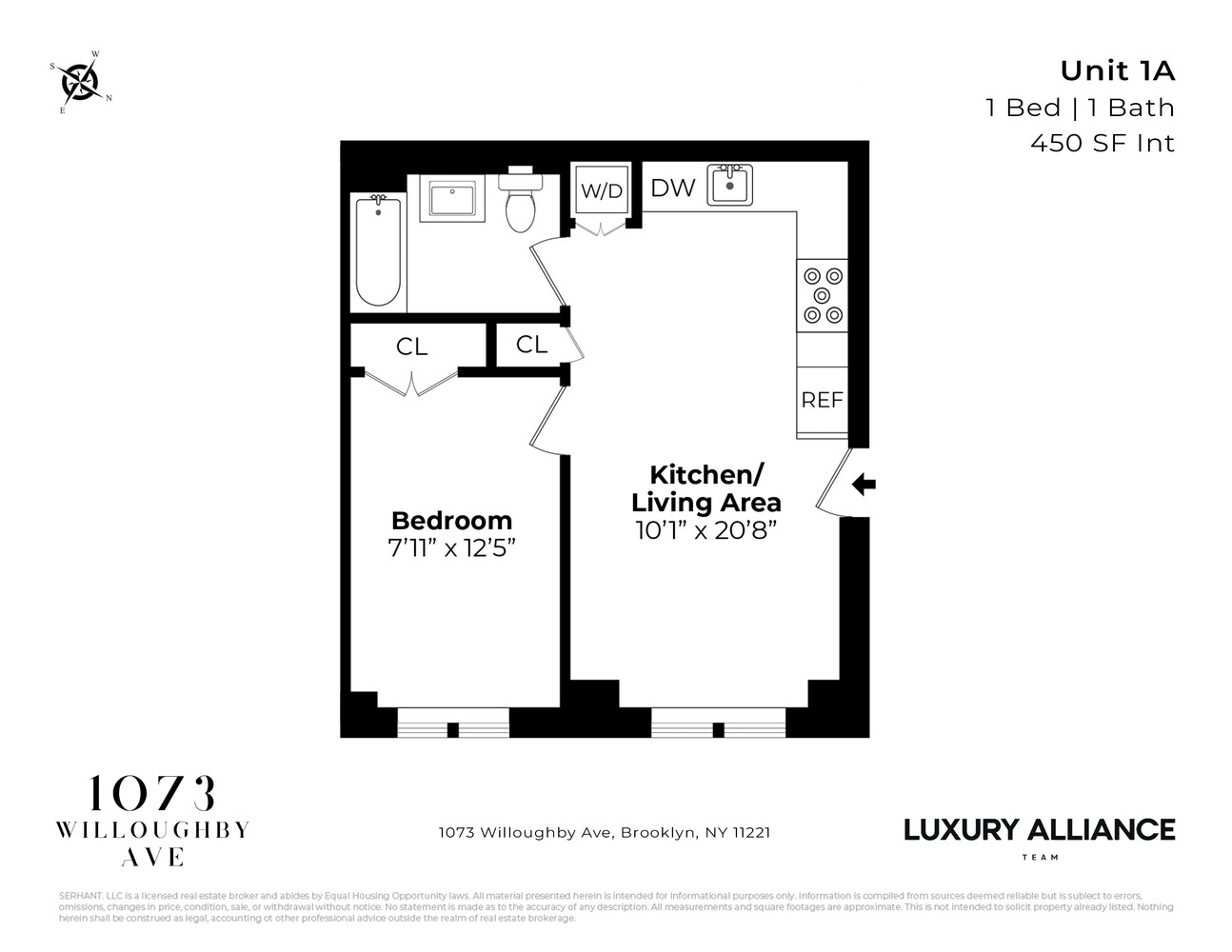 1073 WILLOUGHBY Avenue 1A