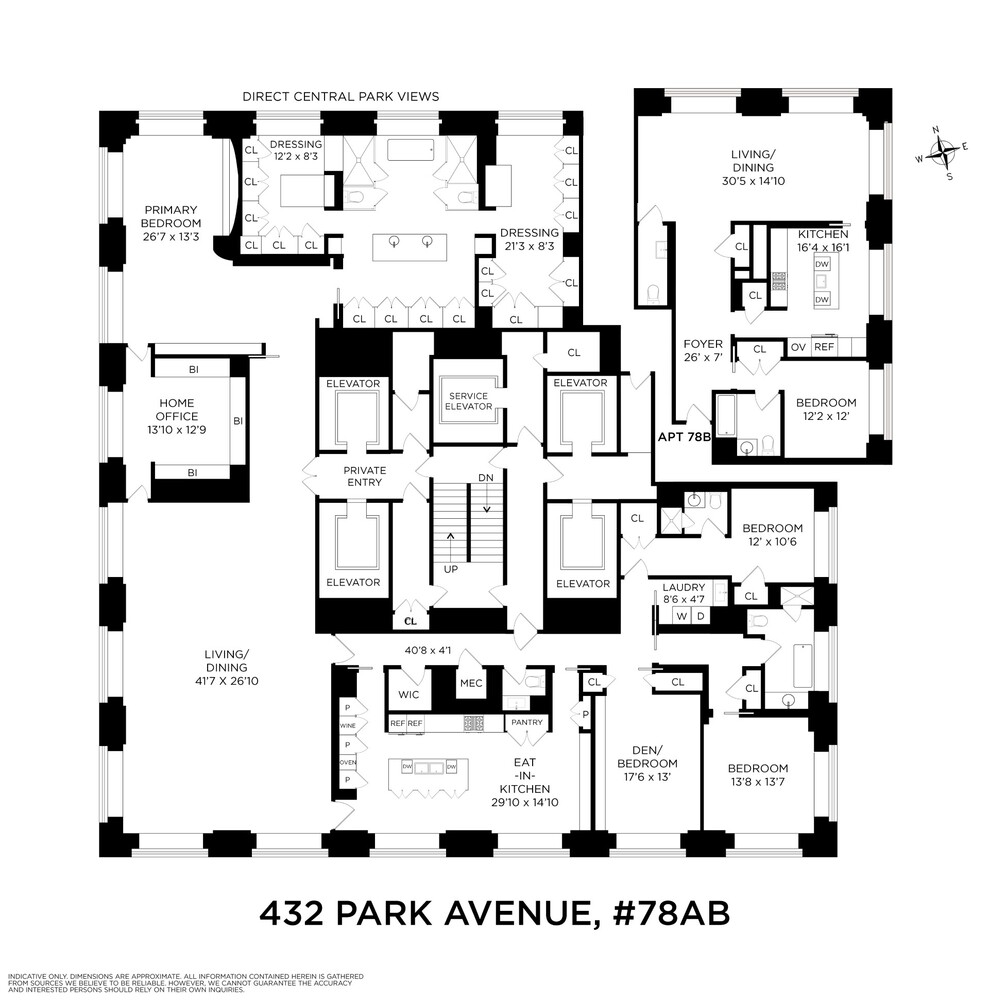 432 PARK Avenue 78THFLOOR