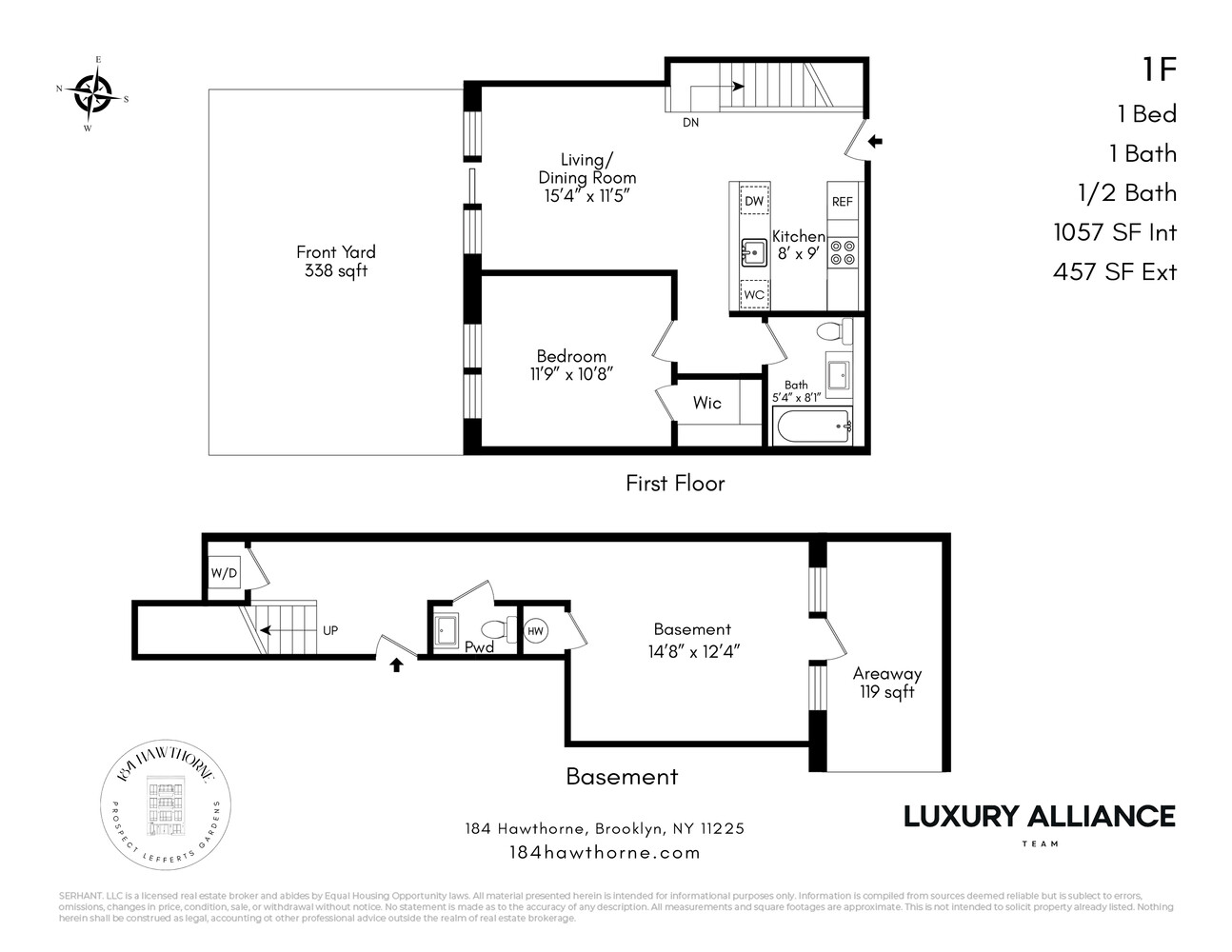 184 HAWTHORNE Street 1F