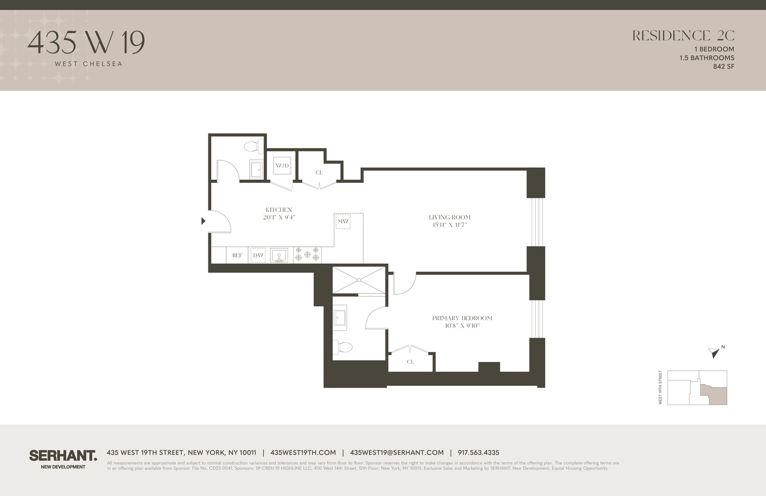 435 W 19TH Street 2C
