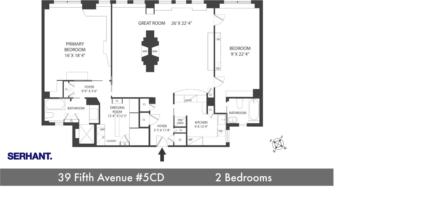 39 5TH Avenue 5CD