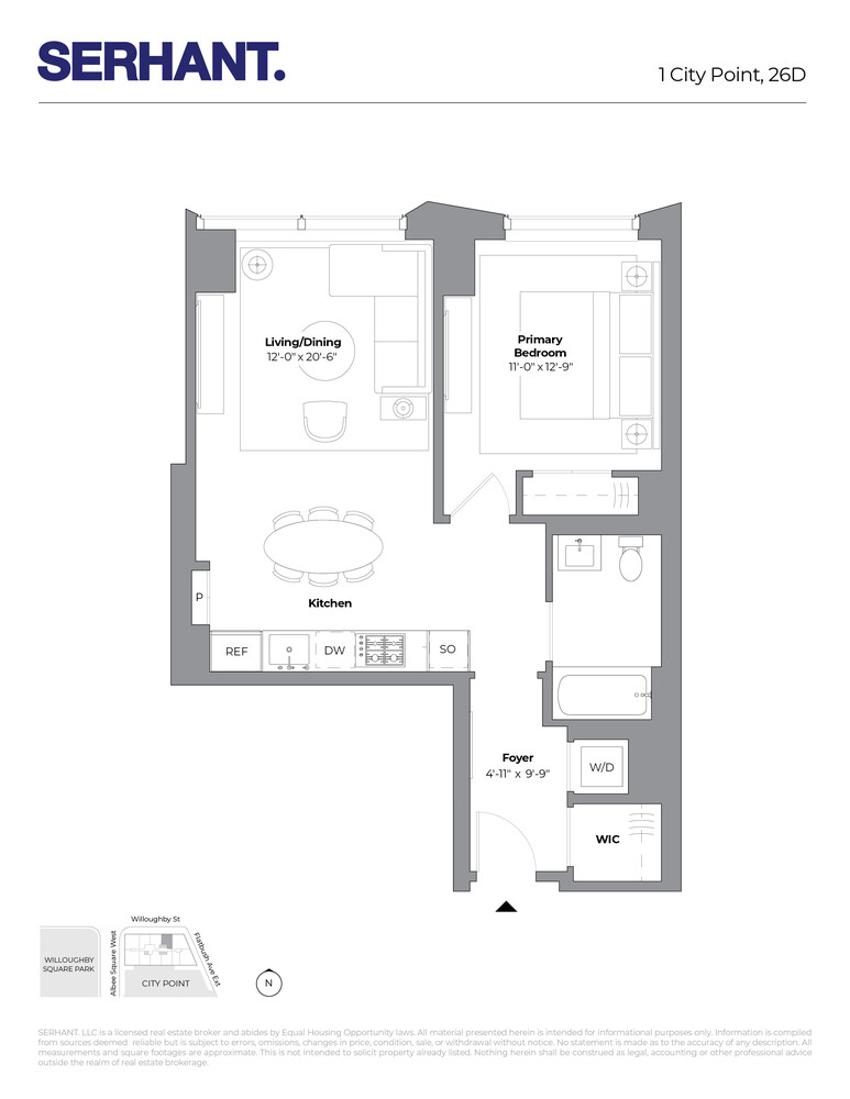 1 CITY Point 26D