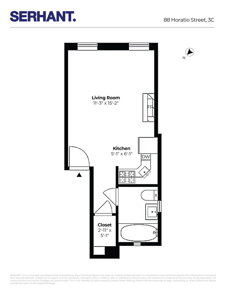 88 HORATIO Street 3C