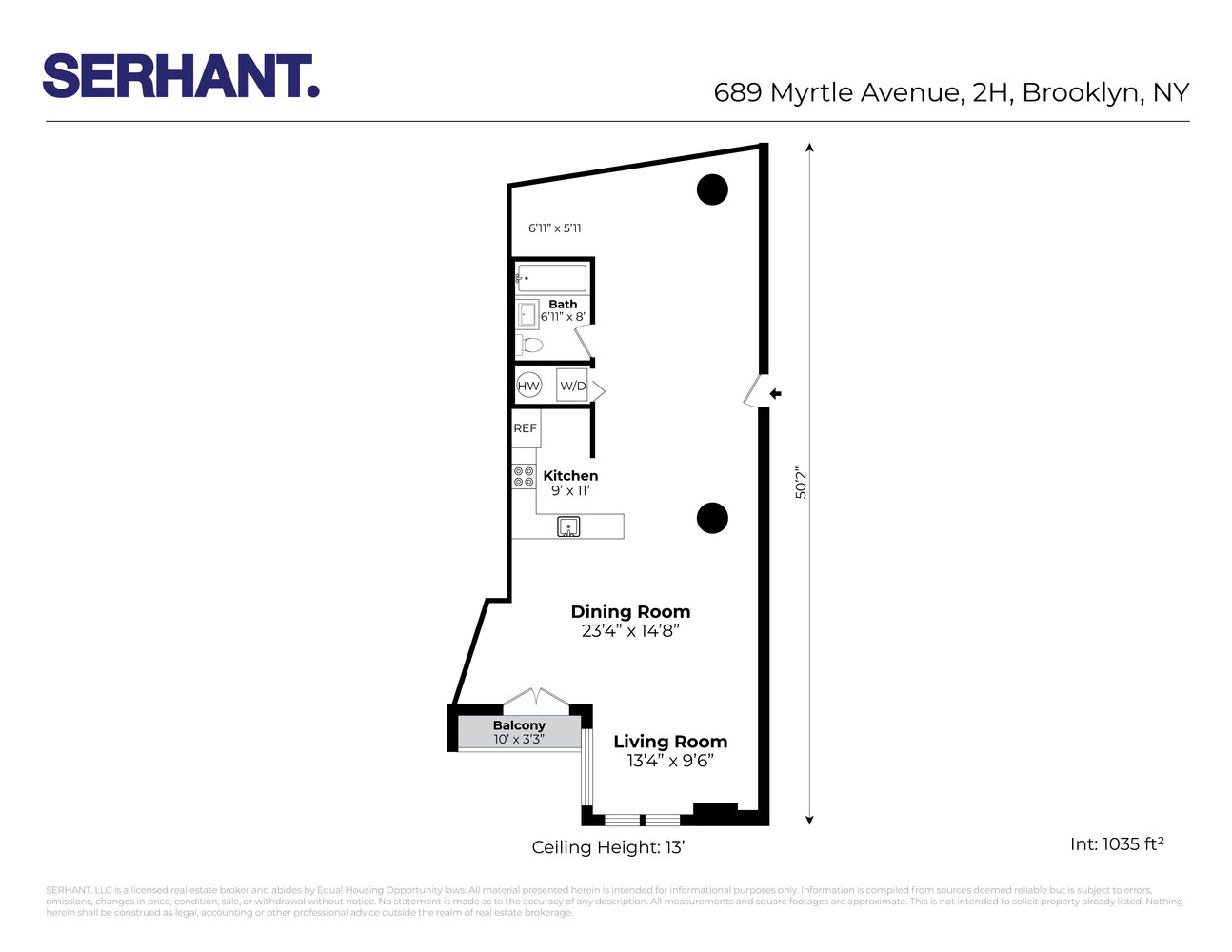 689 MYRTLE Avenue 2H