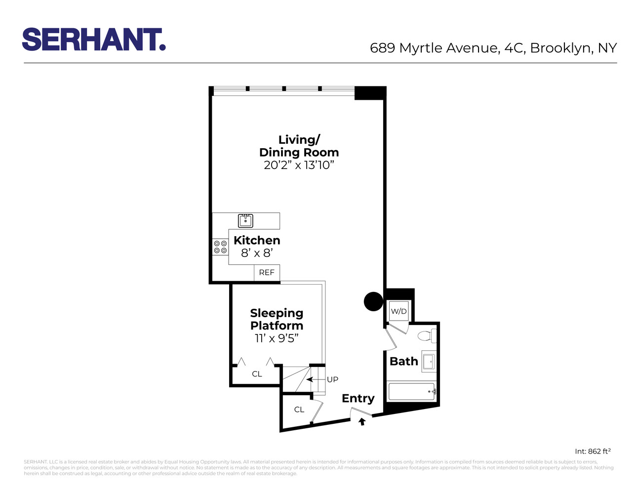 689 MYRTLE Avenue 4C