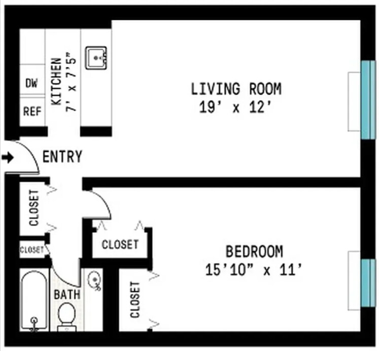 280 RECTOR Place 8A