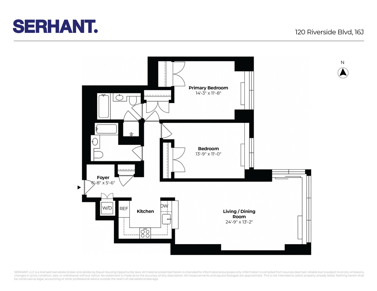 120 RIVERSIDE Boulevard 16J