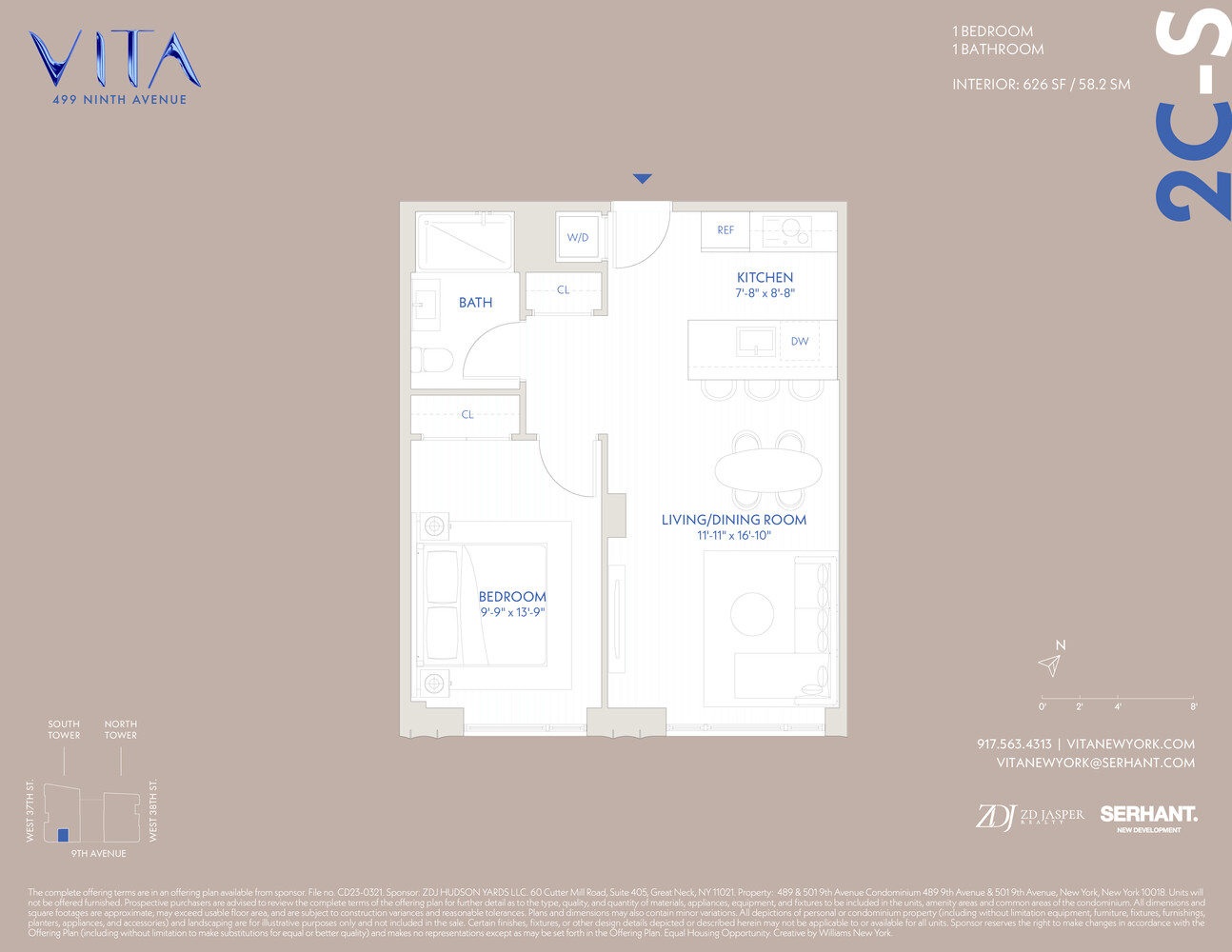 401 W 37TH Street 2CS