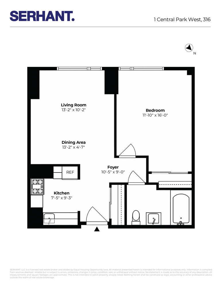 1 CENTRAL Park W 316
