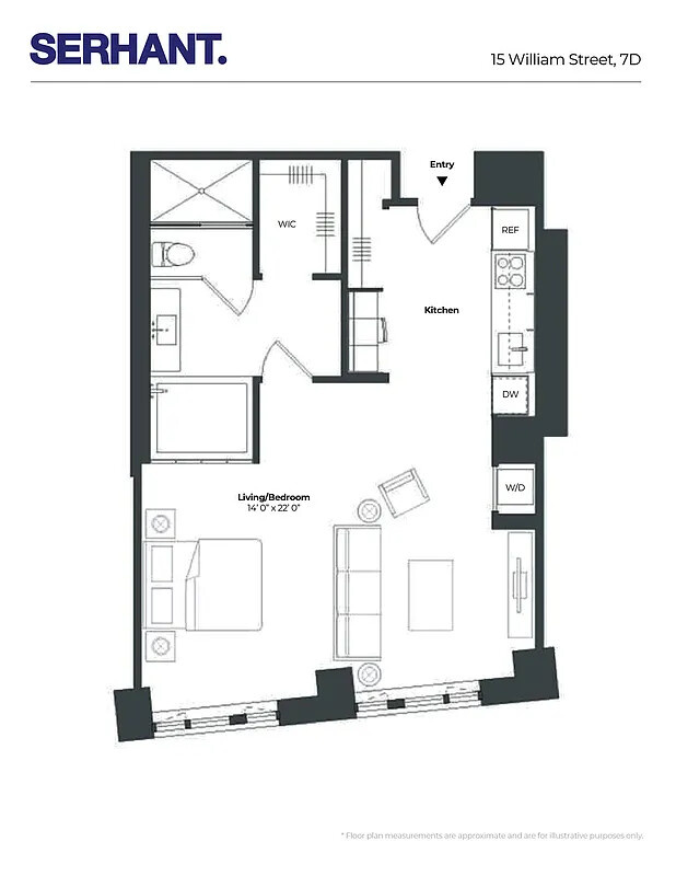 15 WILLIAM Street 7D