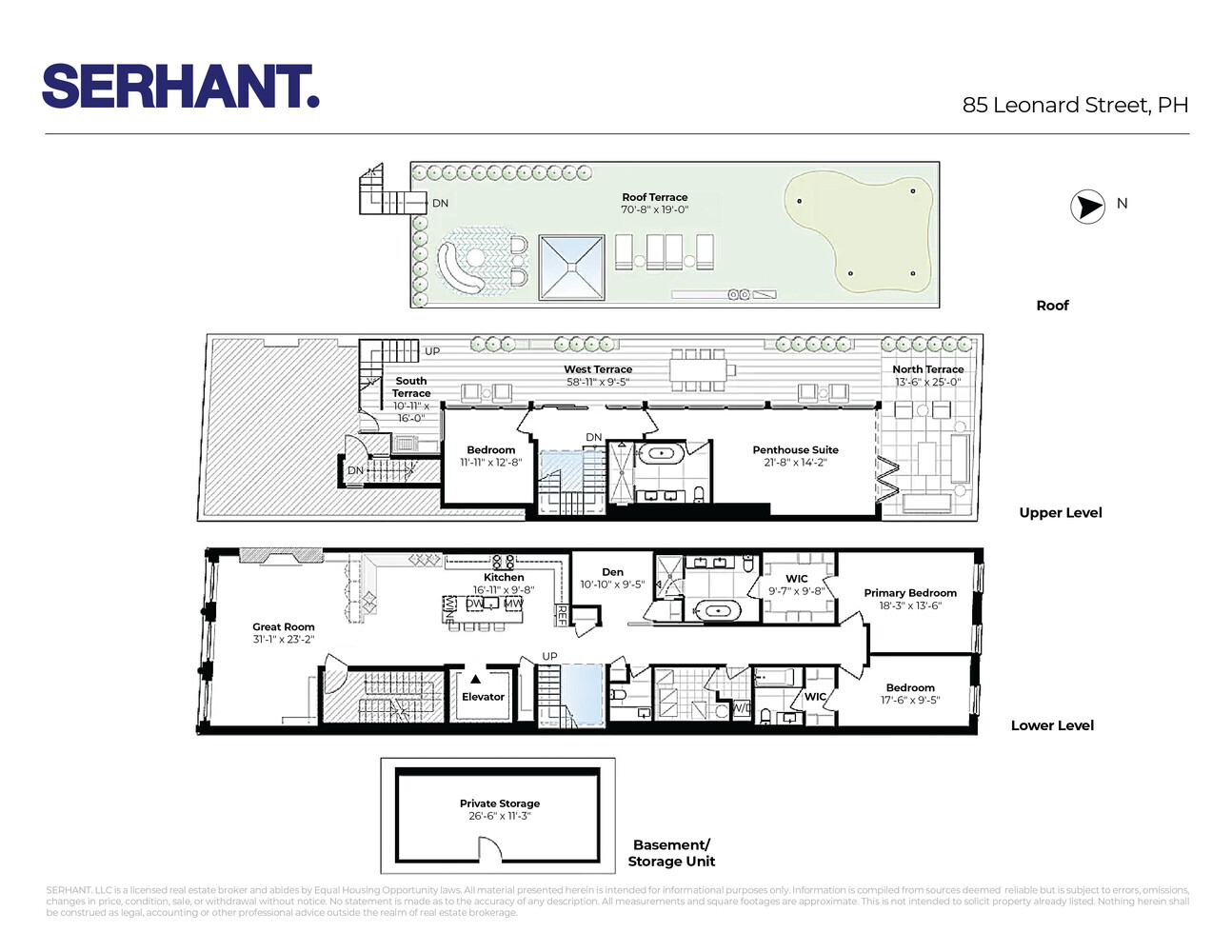 85 LEONARD Street PH