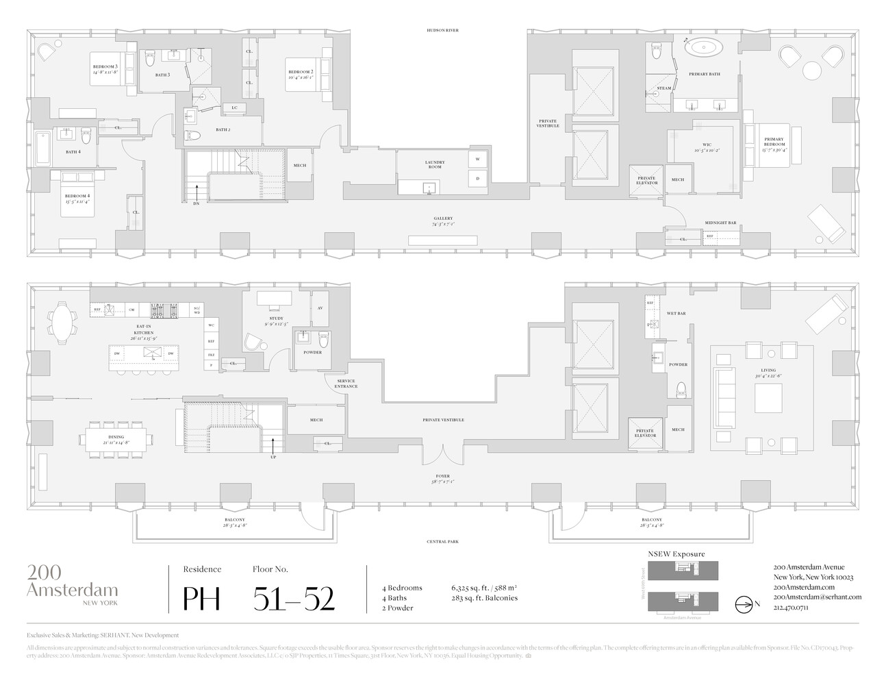 200 AMSTERDAM Avenue PH1