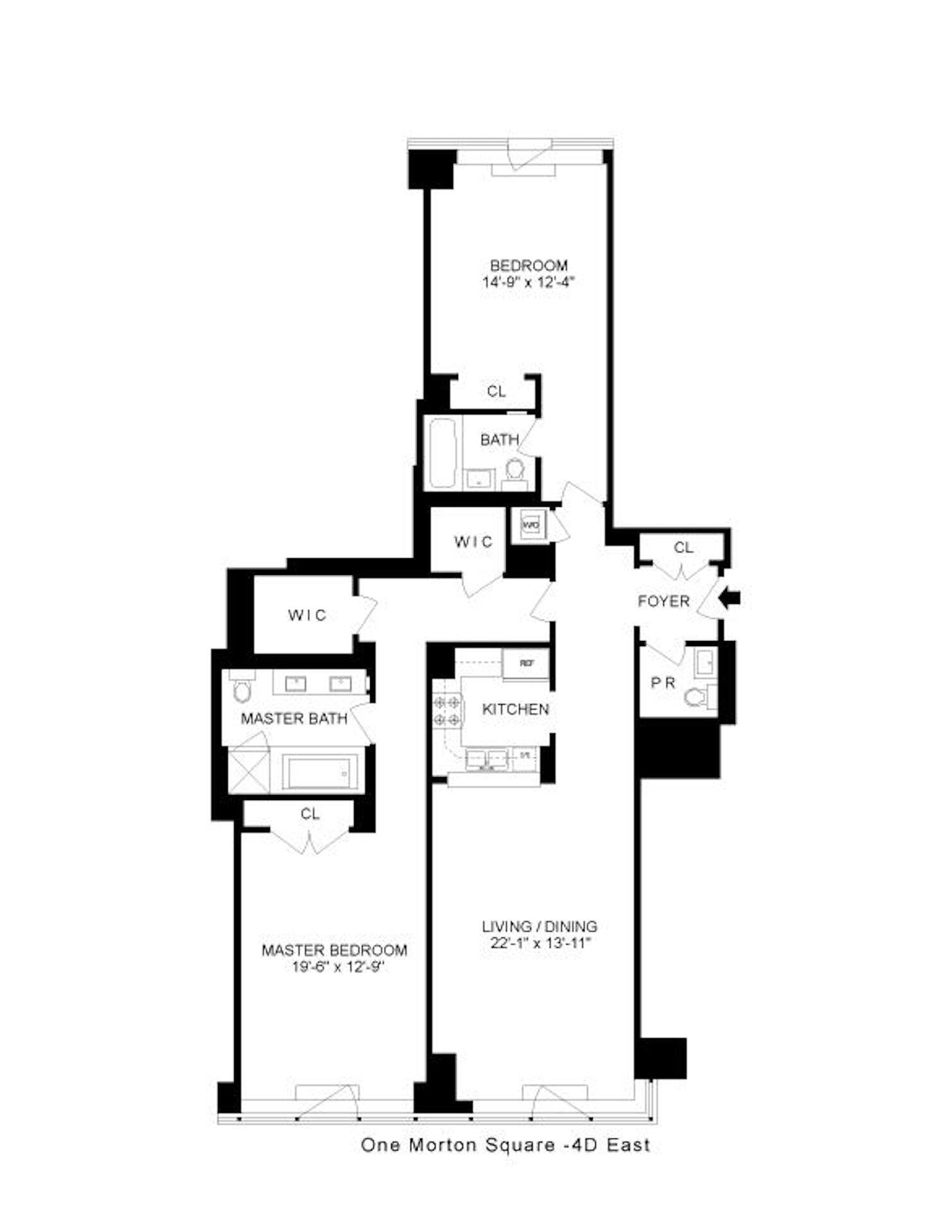 1 MORTON Square 4DE