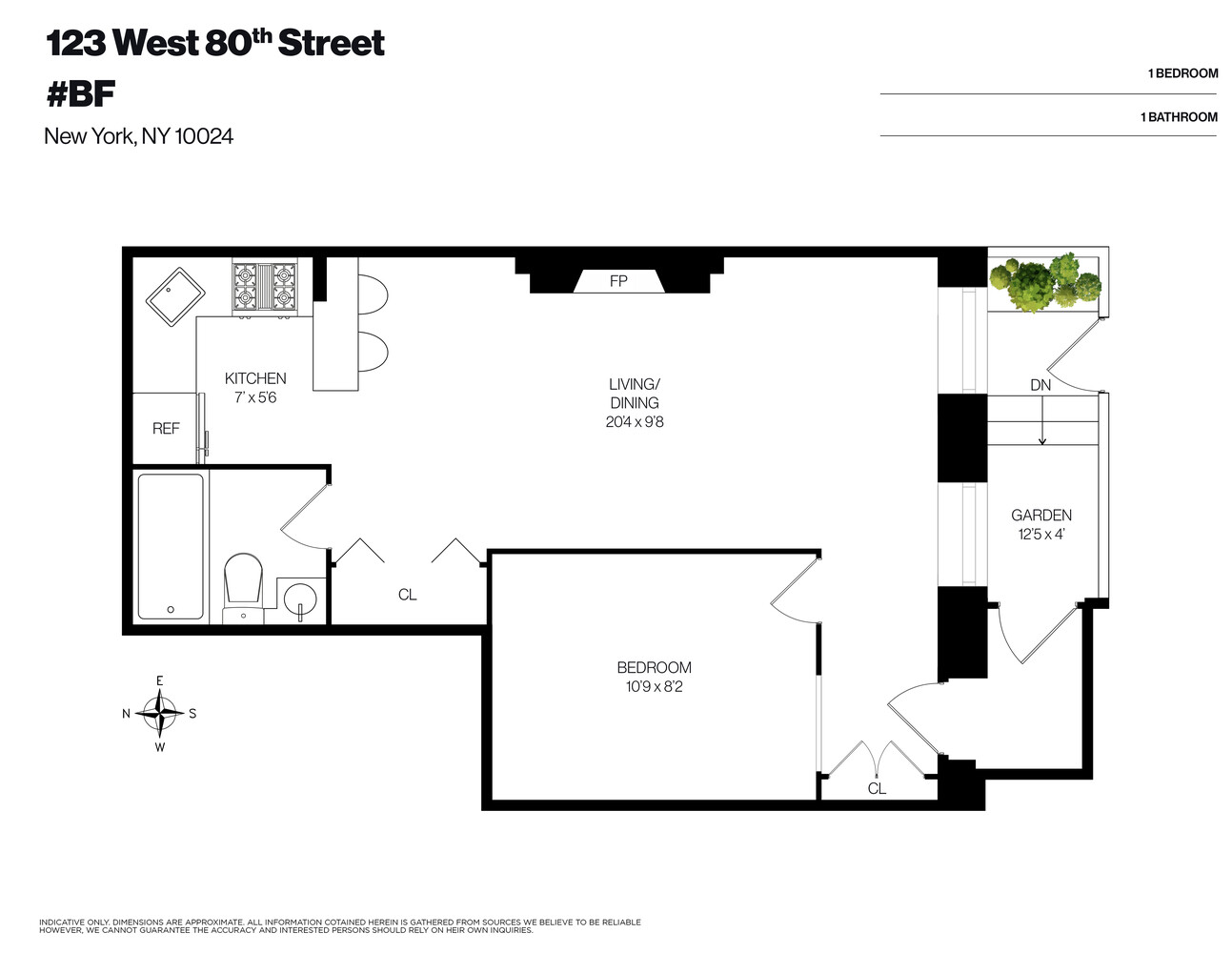 123 W 80TH Street BF