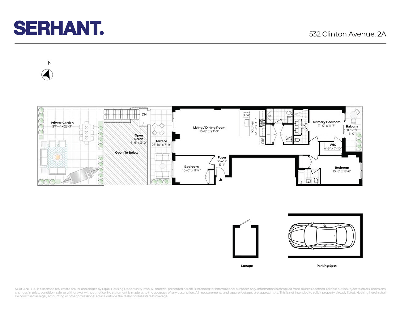 532 CLINTON Avenue 2A
