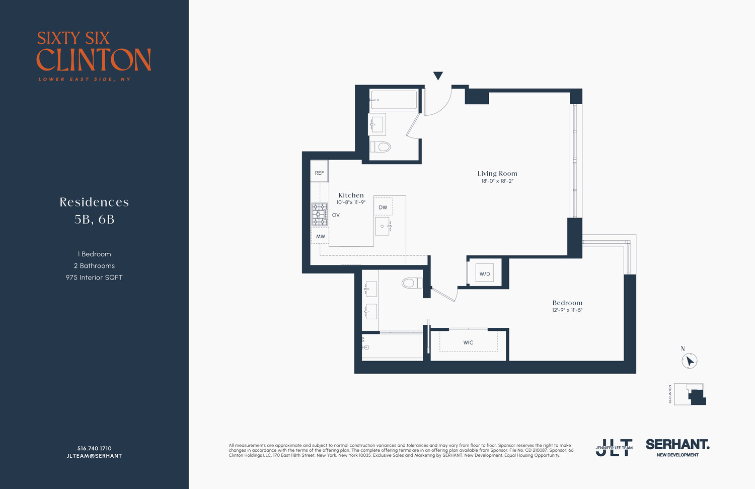 66 CLINTON Street 5B