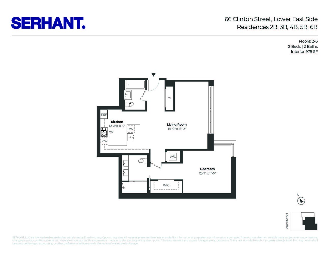 66 CLINTON Street 5B