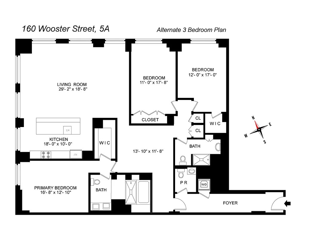 160 WOOSTER Street 5A