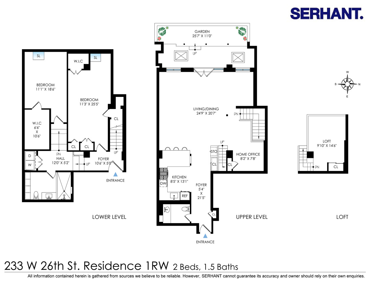 233 W 26TH Street 1RW