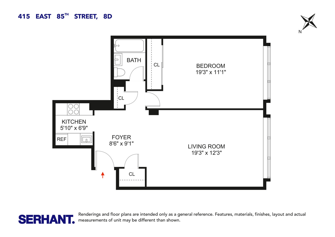 415 E 85TH Street 8D