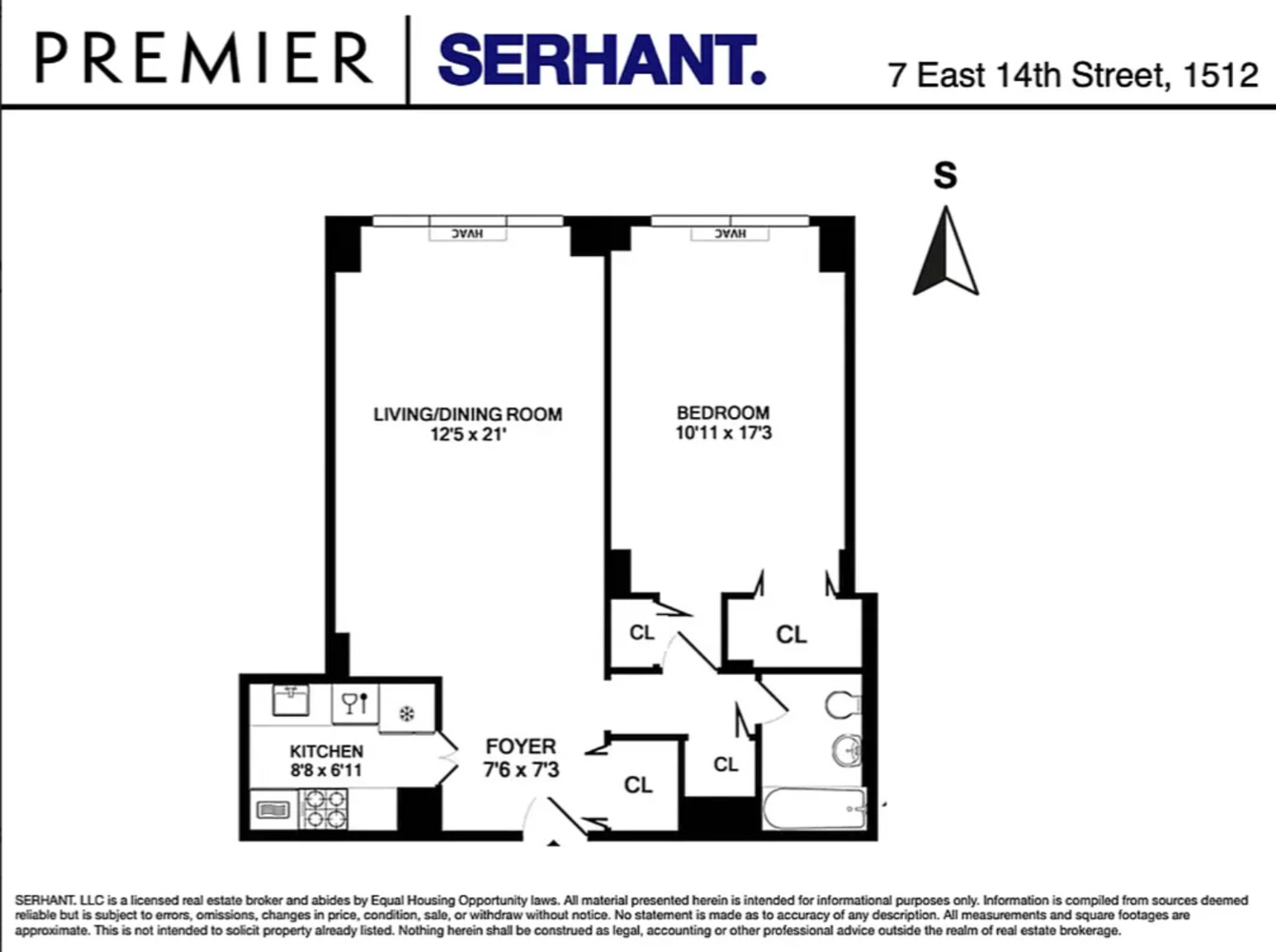7 E 14TH Street 1512