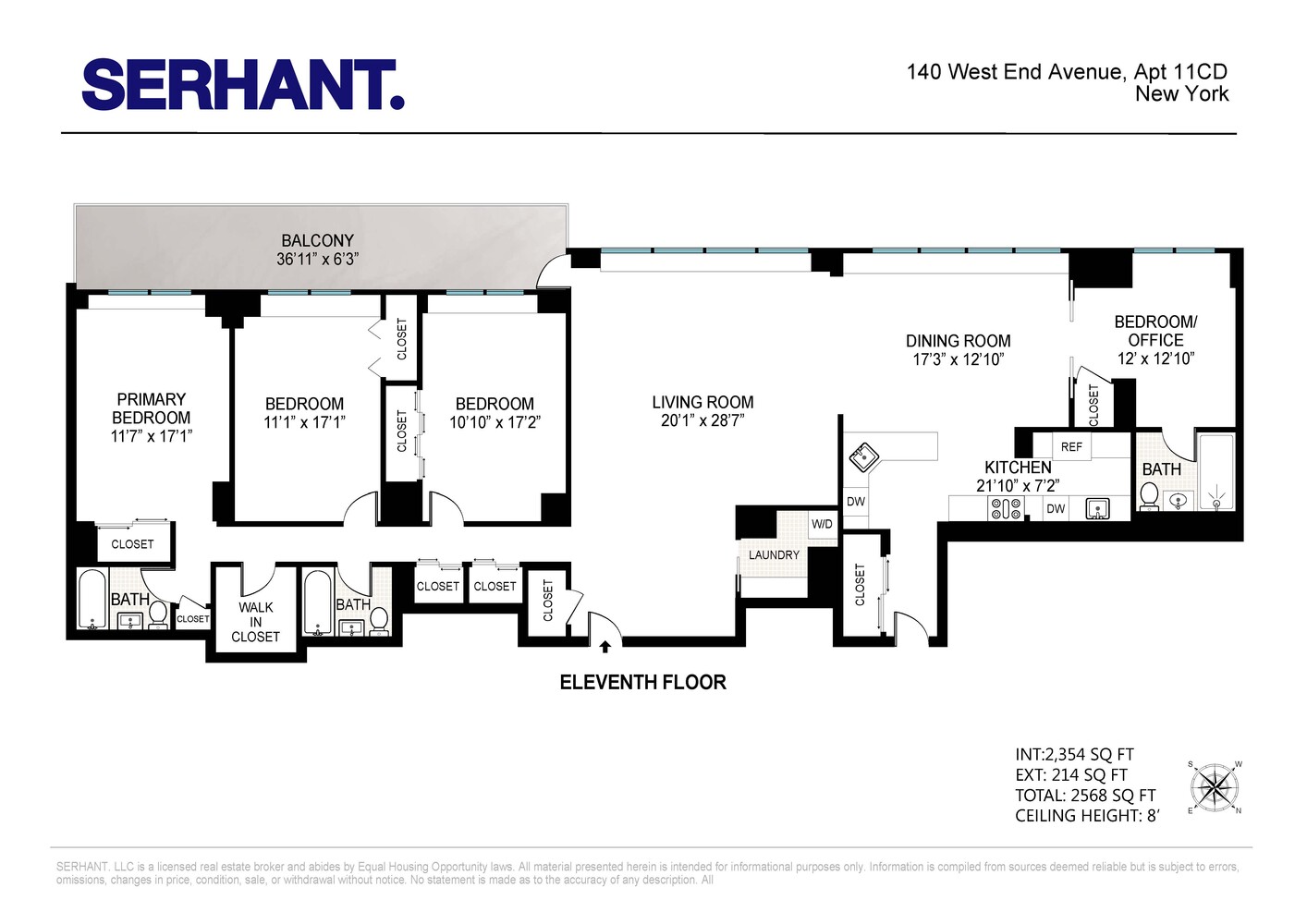 140 W END Avenue 11CD