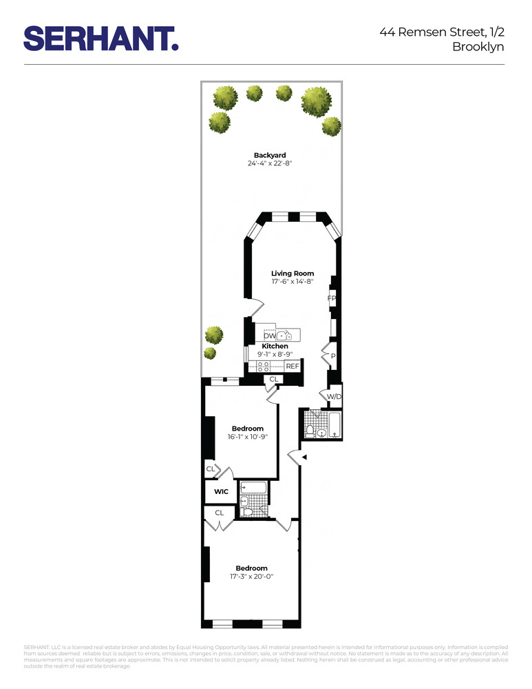 44 REMSEN Street 1/2