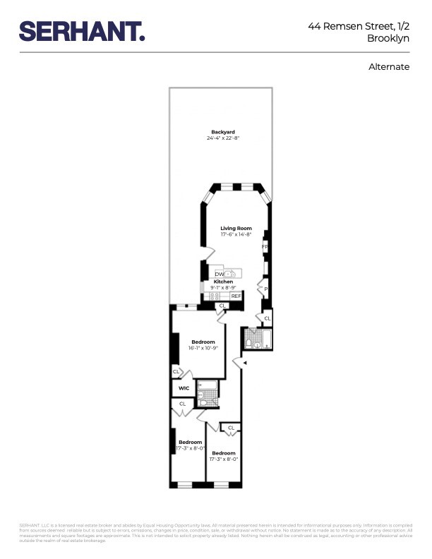 44 REMSEN Street 1/2