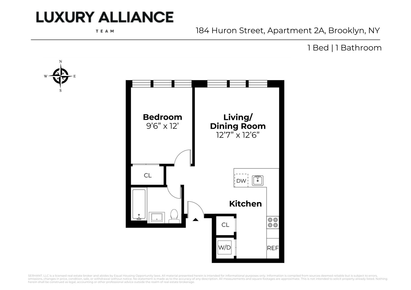 184 HURON Street 2A