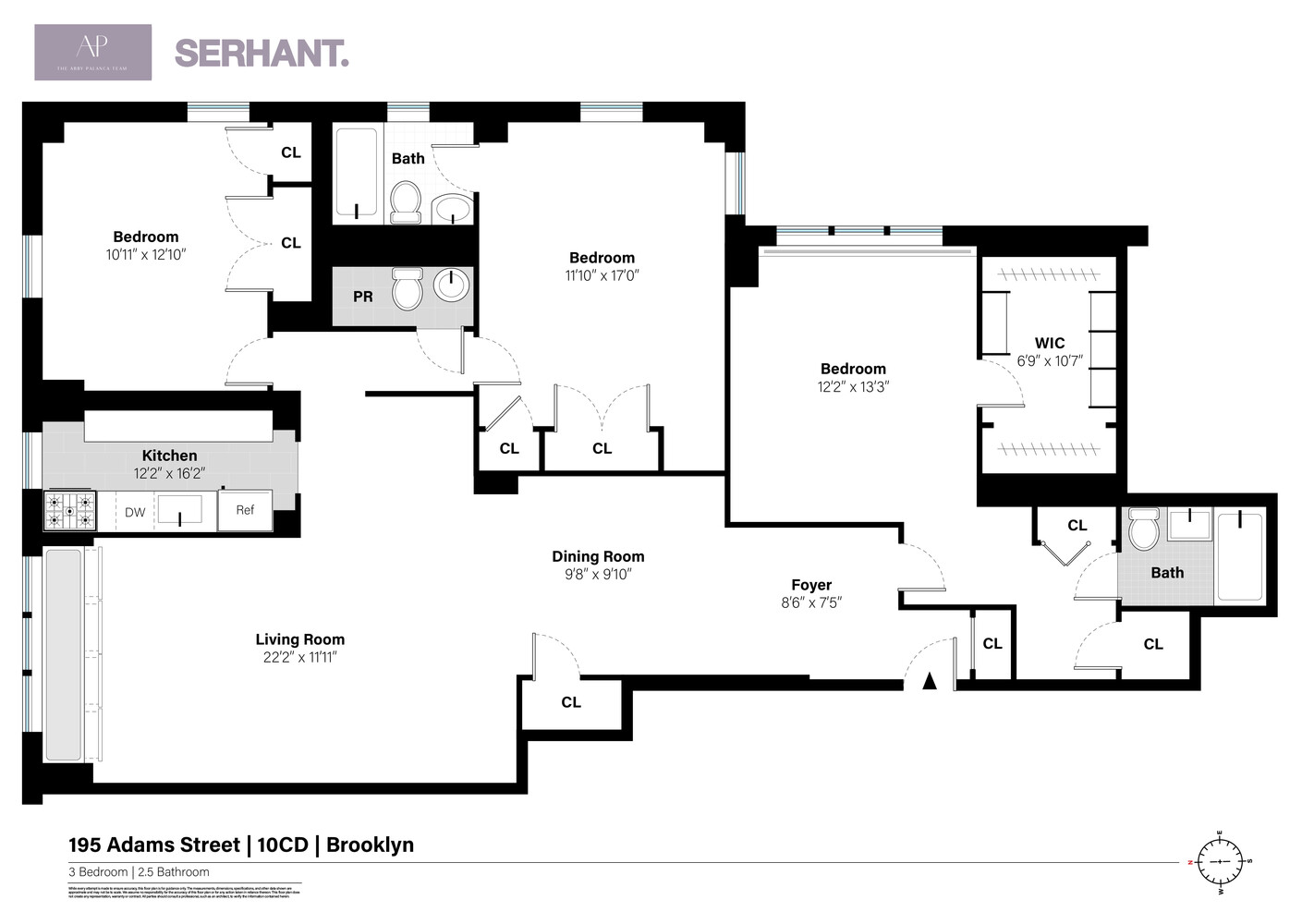 195 ADAMS Street 10CD