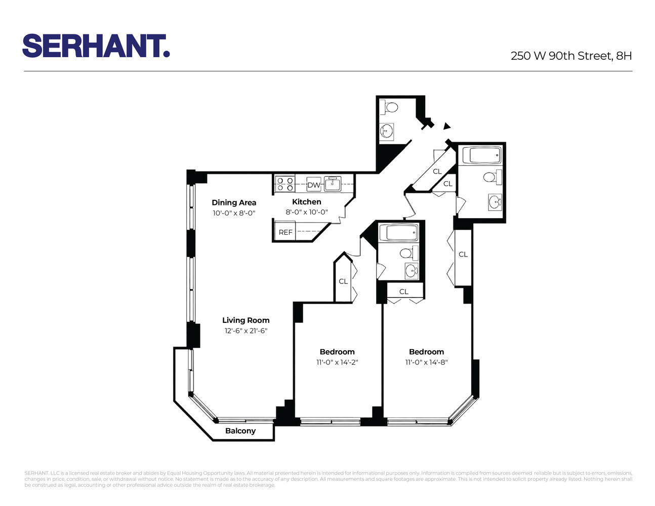 250 W 90TH Street 8H