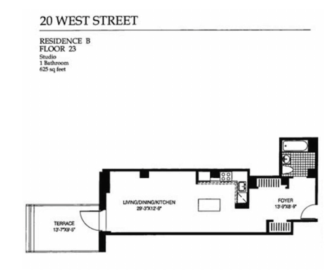 20 WEST Street 23B
