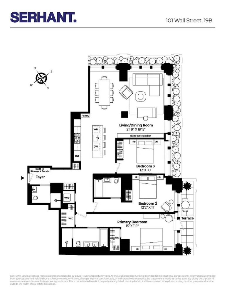 101 WALL Street 19B
