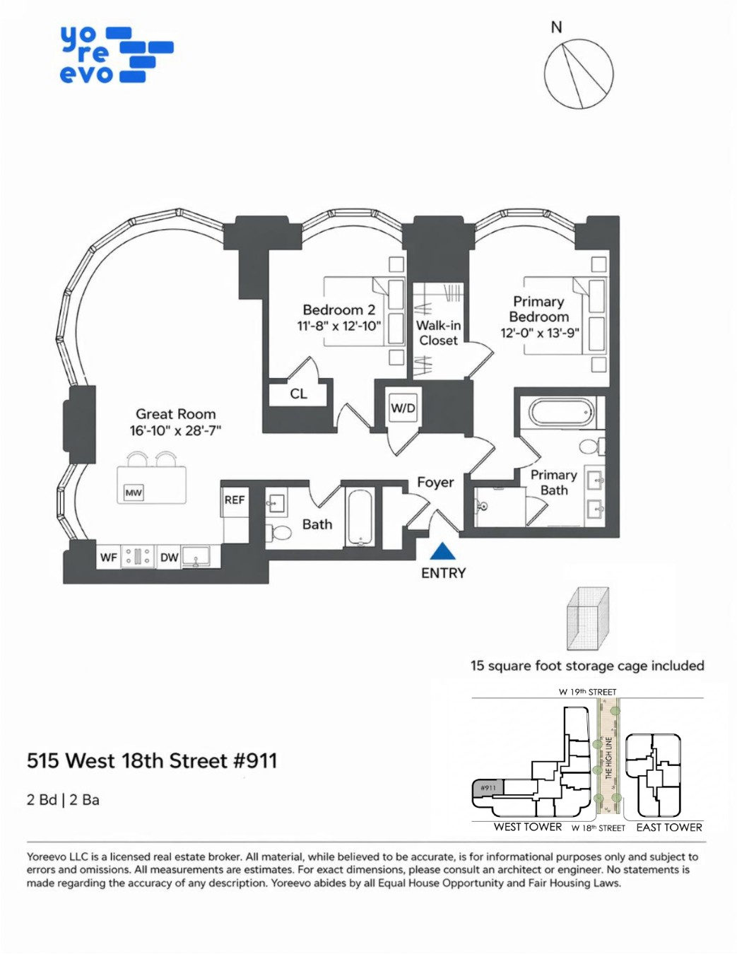 515 W 18th Street 911