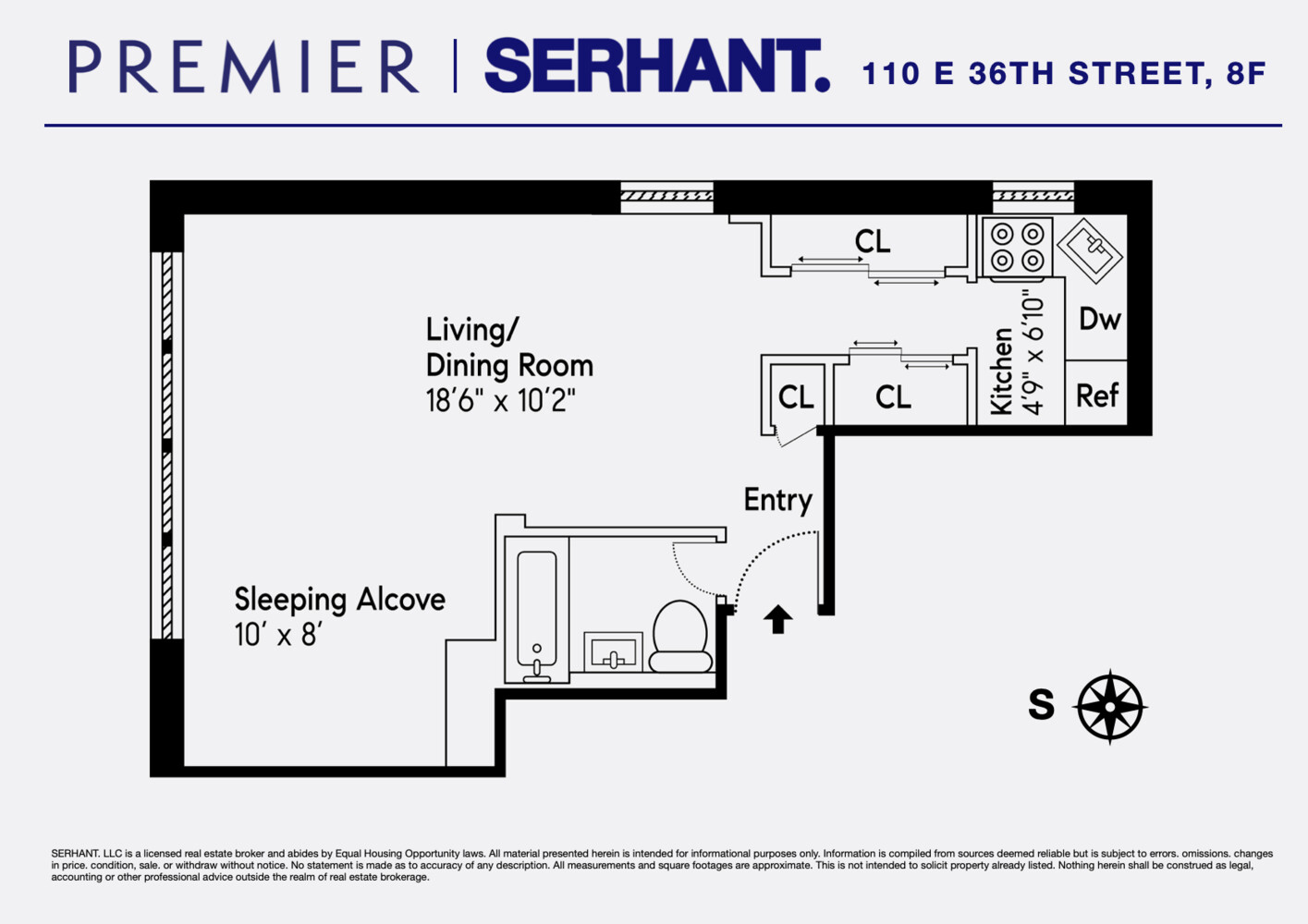110 E 36TH Street 8F