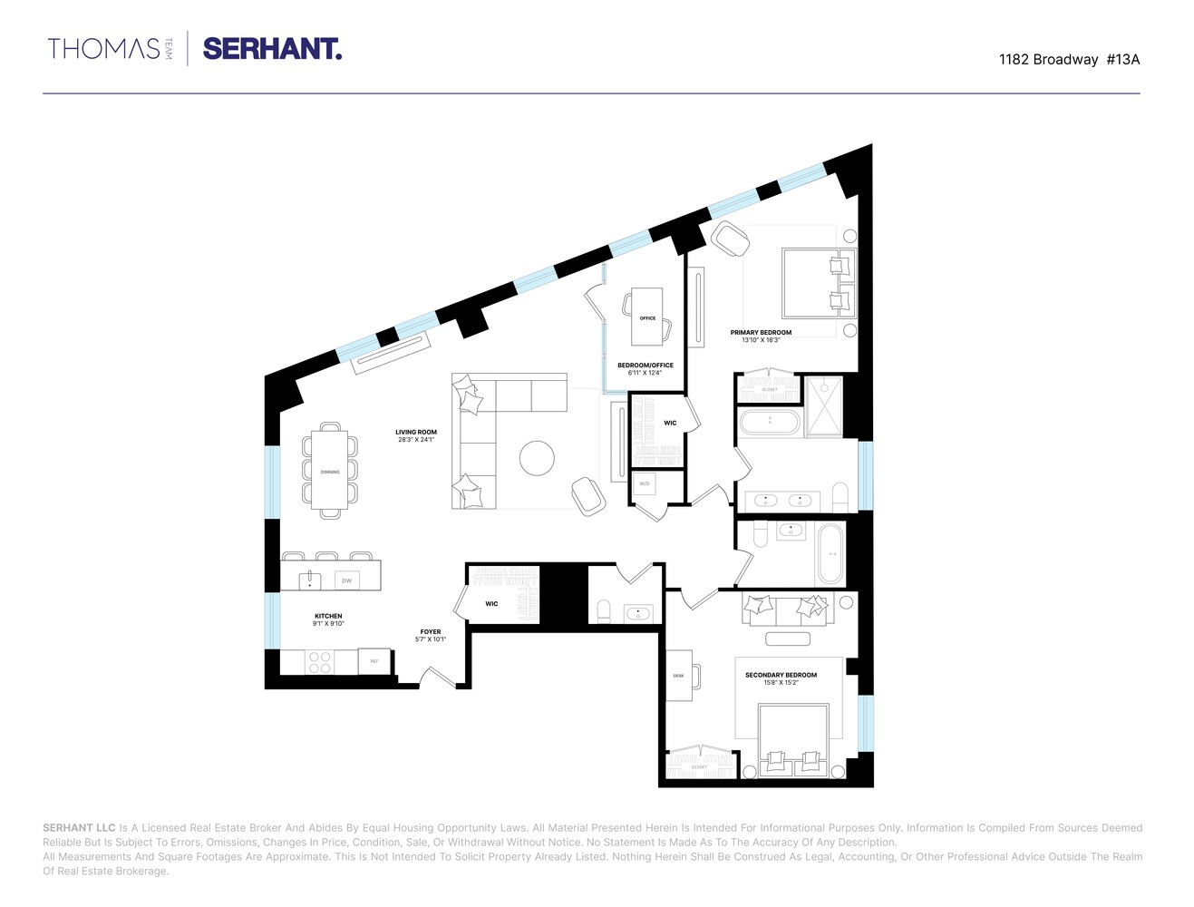 1182 BROADWAY 13A