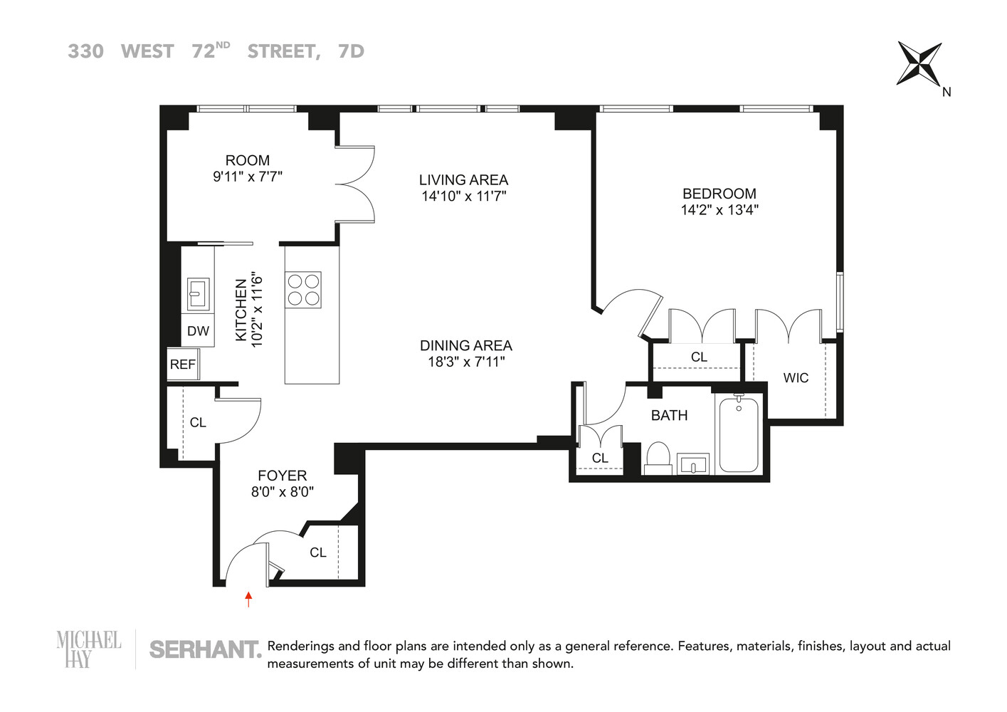 330 W 72ND Street 7D