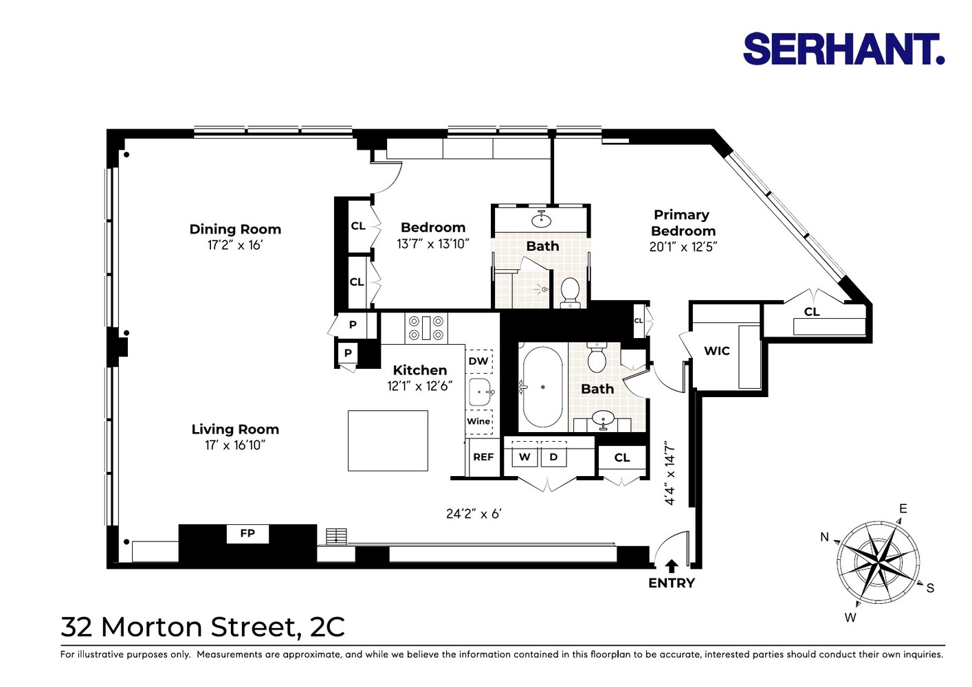32 MORTON Street 2C