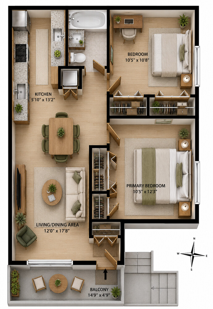 385 VERNON Avenue 2F
