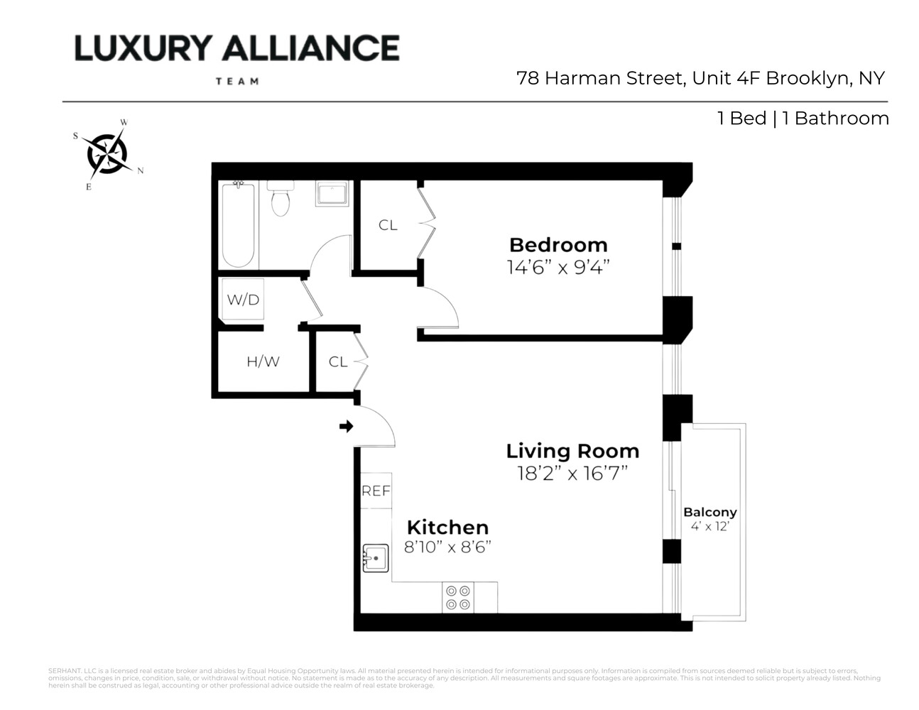 78 HARMAN Street 4F