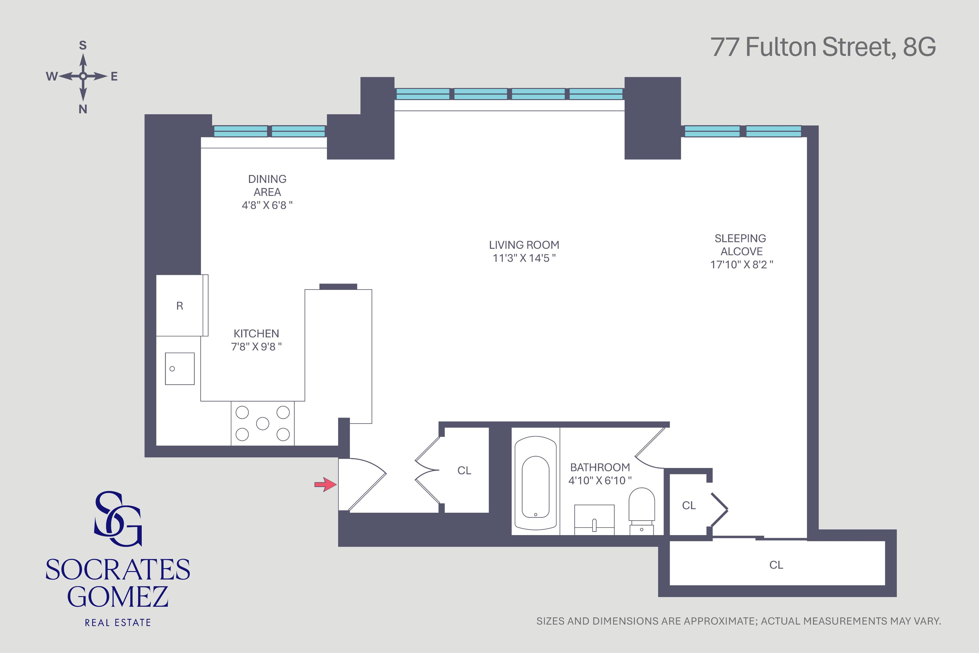 77 Fulton Street 8-G