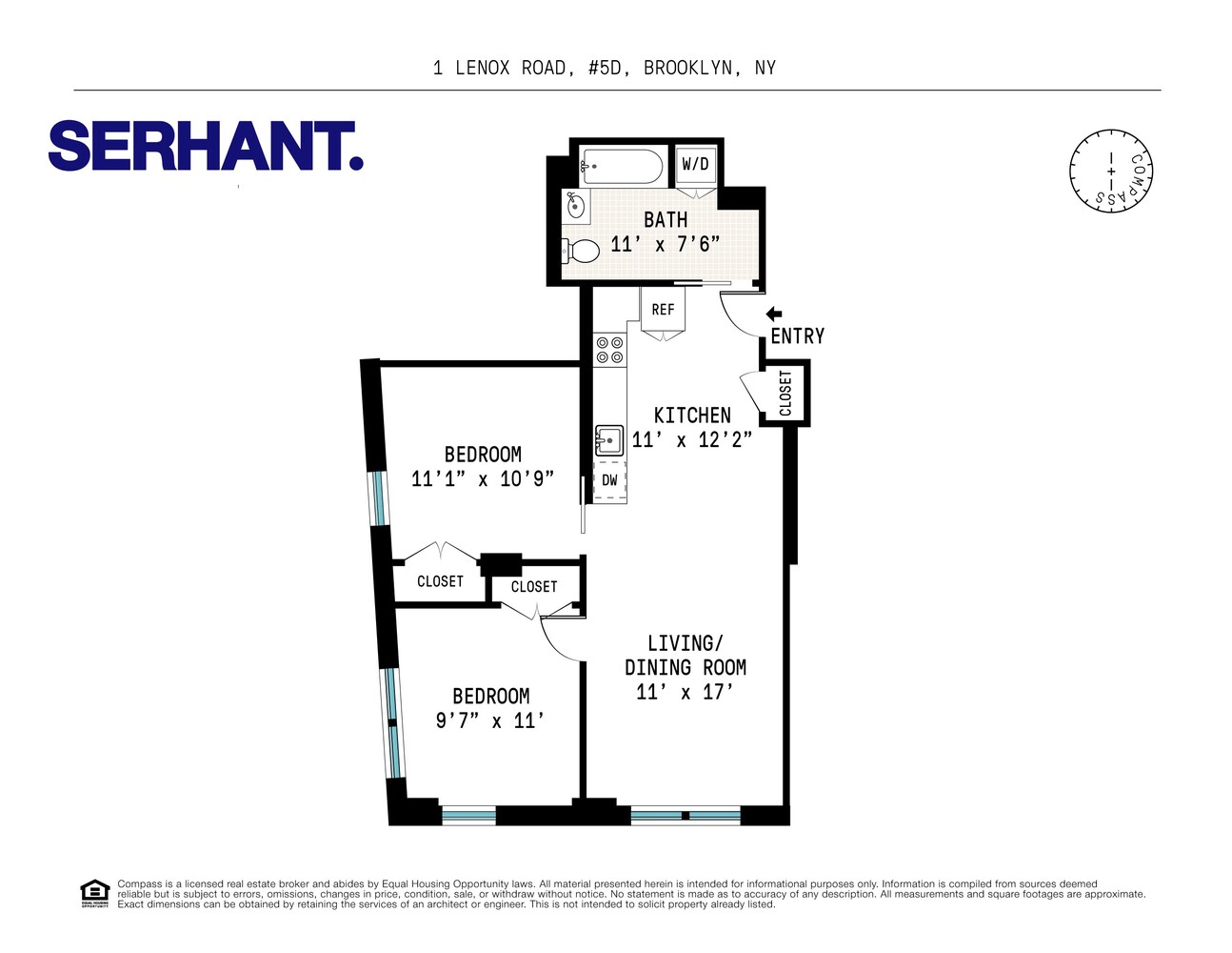 1 LENOX Road 6D