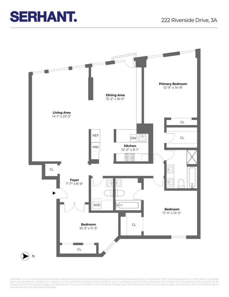 222 RIVERSIDE Drive 3A
