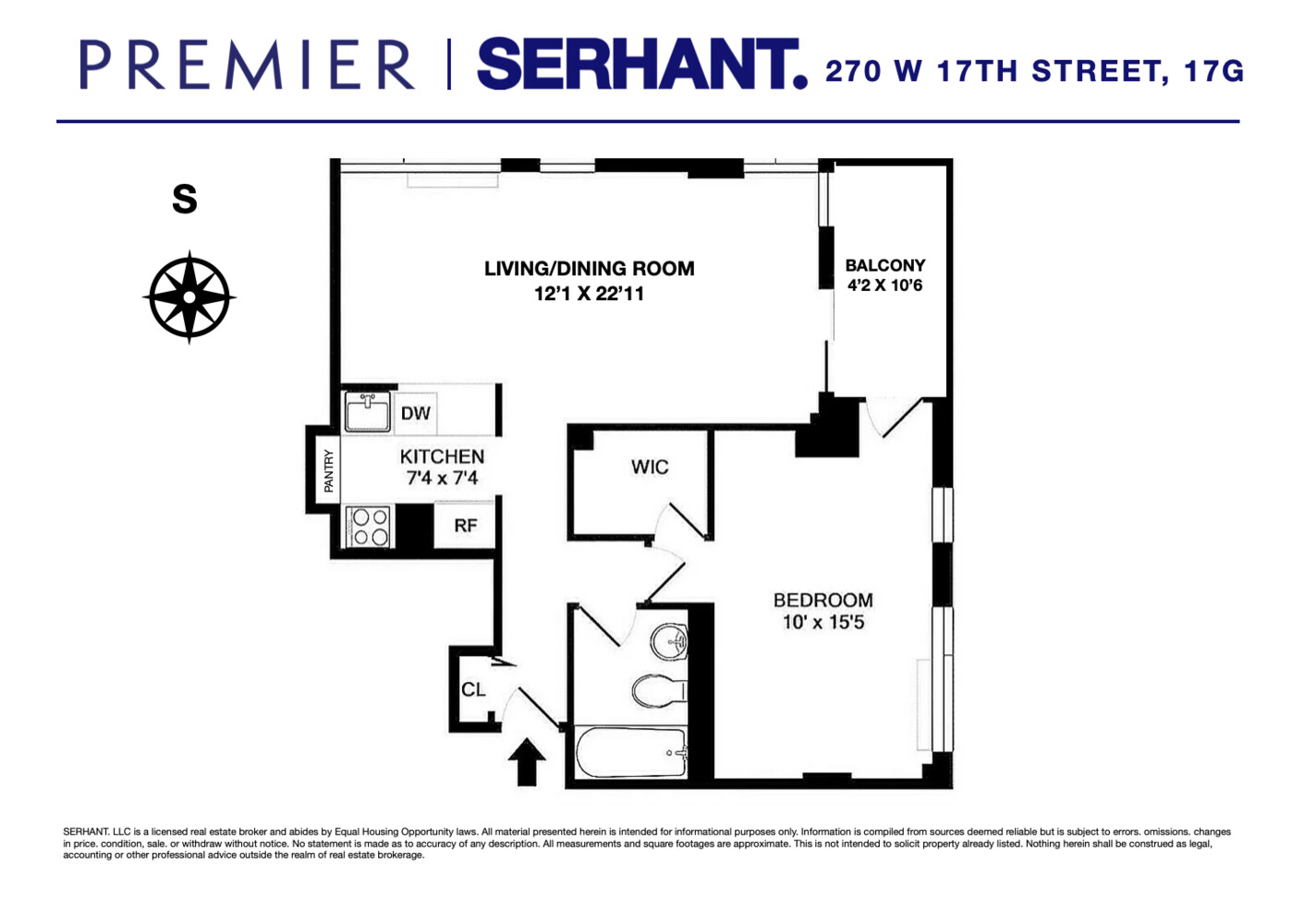 270 W 17TH Street 17G