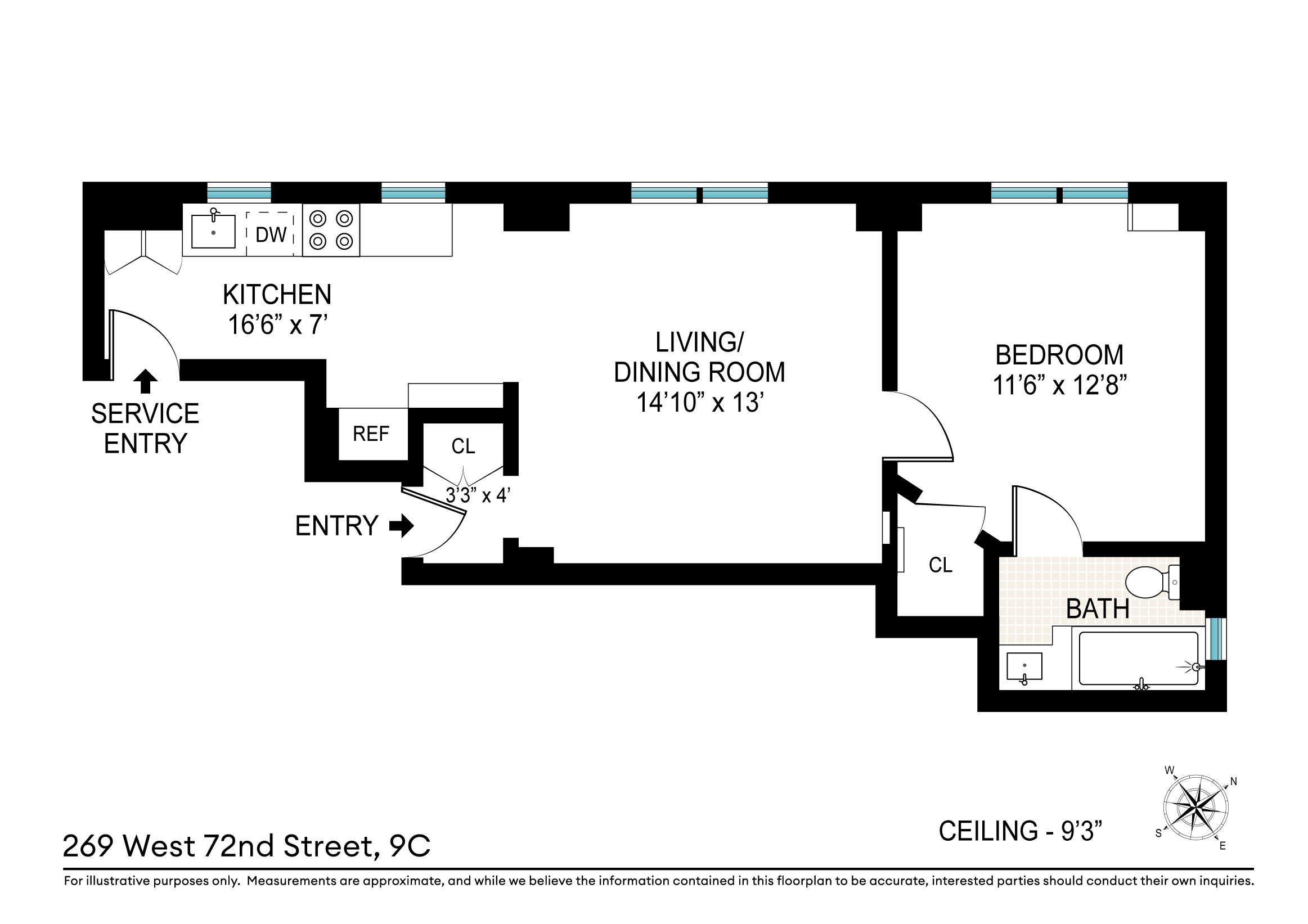 269 W 72ND Street 9C