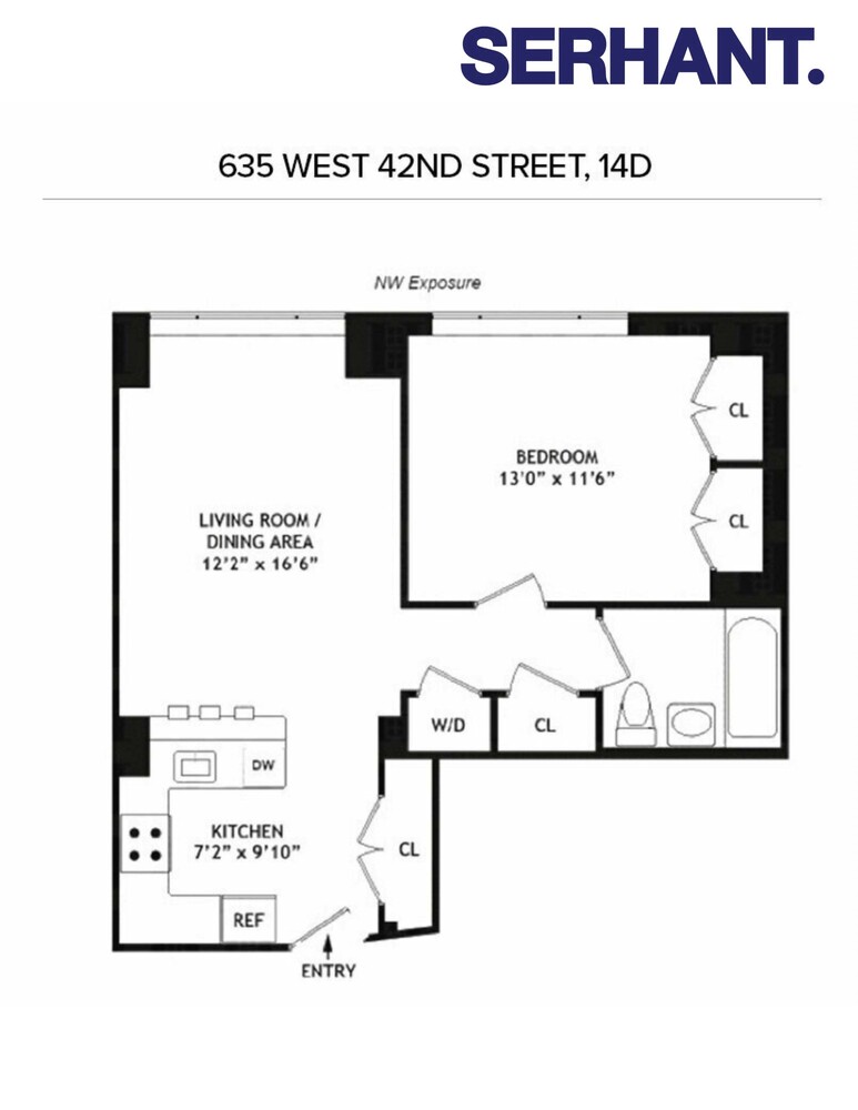 635 W 42ND Street 14D