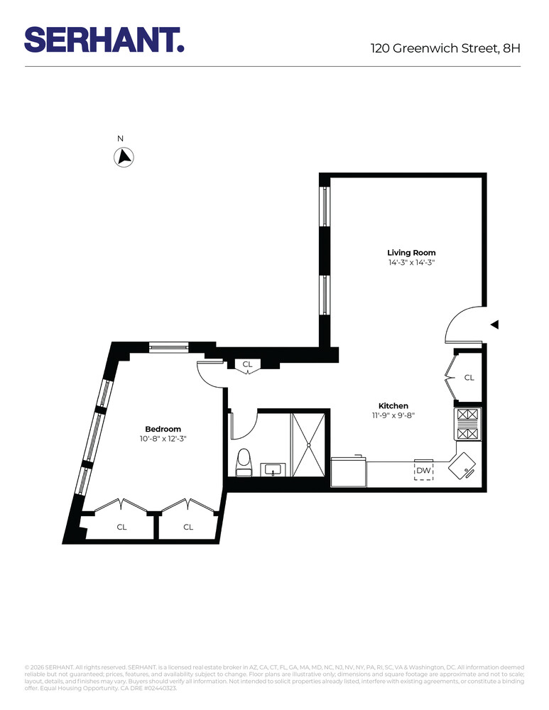 120 GREENWICH Street 8H