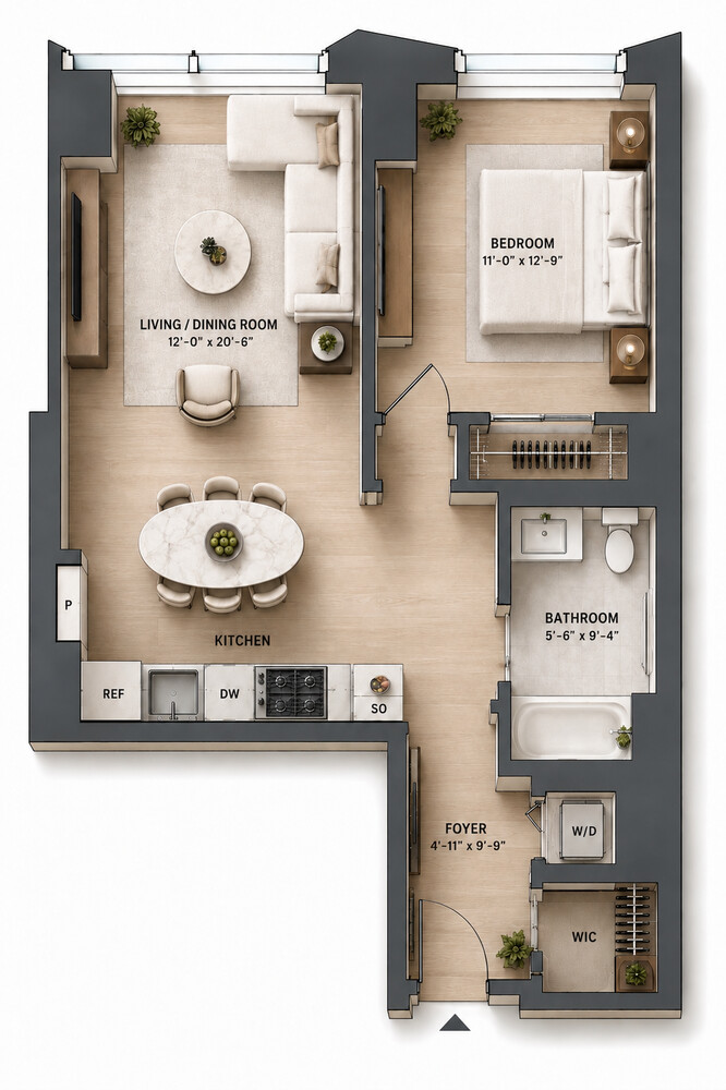 1 CITY Point 16D