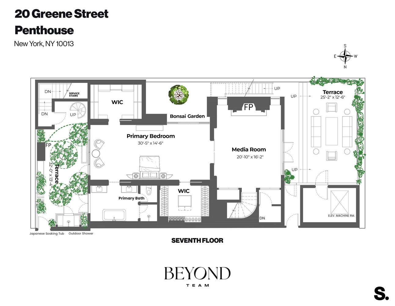 20 GREENE Street PENTHOUSE